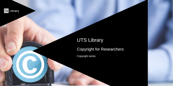 Copyright for Researchers - 4 September 2025