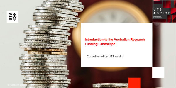 Introduction to the Australian Research Funding Landscape