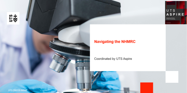 Navigating the NHMRC