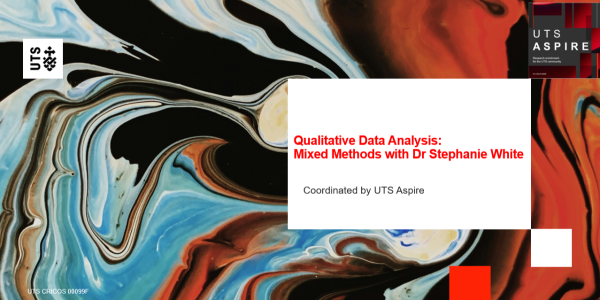 Mixed Methods with Dr Stephanie White