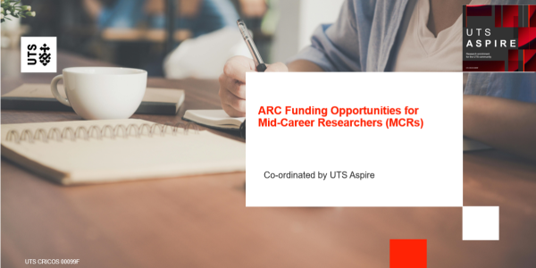 ARC Funding Opportunities for Mid-Career Researchers (MCRs)