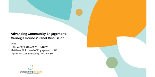 Advancing Community Engagement: Leadership Panel Discussion on Carnegie Classification