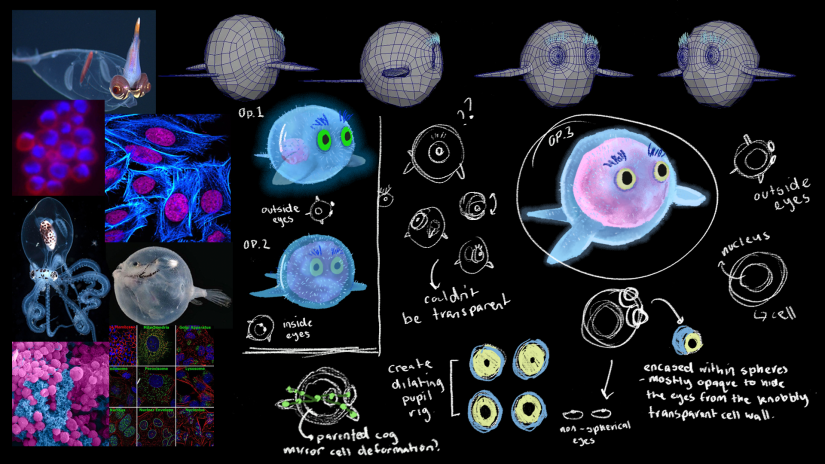 Dr Yan Liao as Archaea illustrations