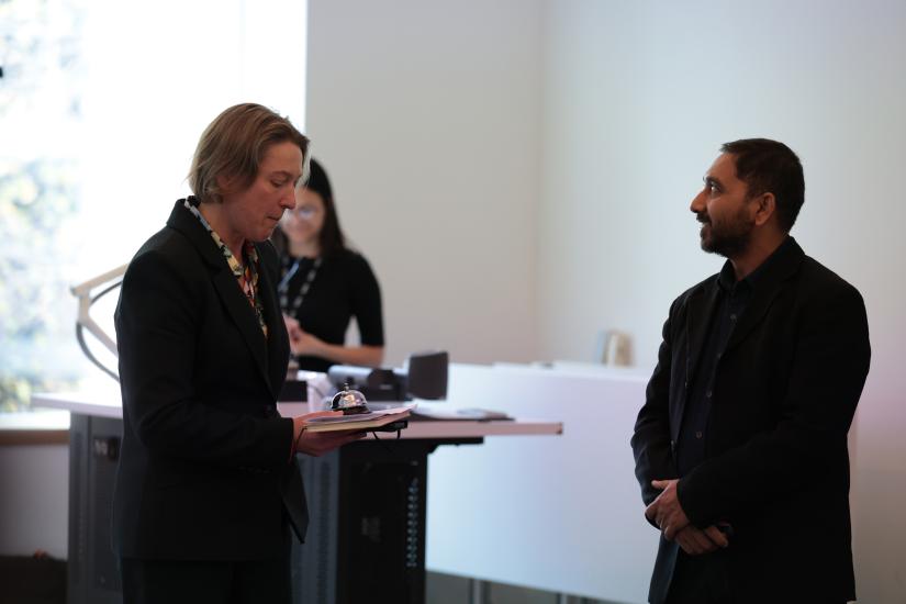 Maruf Chowdery in conversation with Anika Gauja